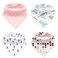 Little Story Bandana Drool Bibs Set of 4 - BIRD