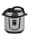 Alsaif Electric Rice Cooker 10L 1400W E04103, Silver/, Black