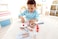 Hape Cook &amp; Serve Set, 13 Piece Wooden Pretend Play Cooking Set With Accessories
