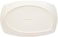 Shallow Bone China Nevel Platter, White, 14.5inch, JX52-A005-03