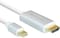 EZQuest Aluminum Mini DisplayPort to HDMI Cable (6&#39;)