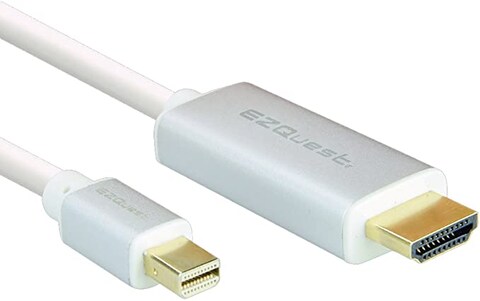 EZQuest Aluminum Mini DisplayPort to HDMI Cable (6&#39;)