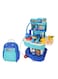 Rally 31 Pcs Doctor Suitcase Set 2 In 1 School Bag Turn Into Doctor Play Set Pretend Play