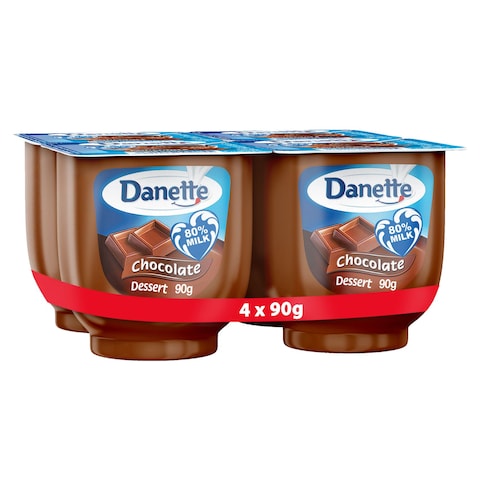 دانيت حلى الشوكولاته 90 غرام حزمة من 4