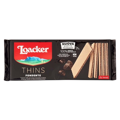 Loacker Fondente Dark Noir Wafer - 150 gram