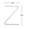 LED Neon Flex Letter Light Z 30x25cm