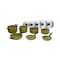 Illa Granite Pietra Olivilla - 12 Pieces - Green