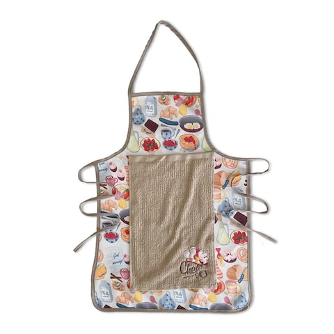 La Collection Kitchen Apron + Kitchen Towel