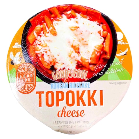 Good Seoul Topokki Cheese Korean Rice Cake 113g