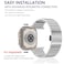 Replacement Stainless Steel Metal Strap For Apple Ultra Watch 49mm Silver