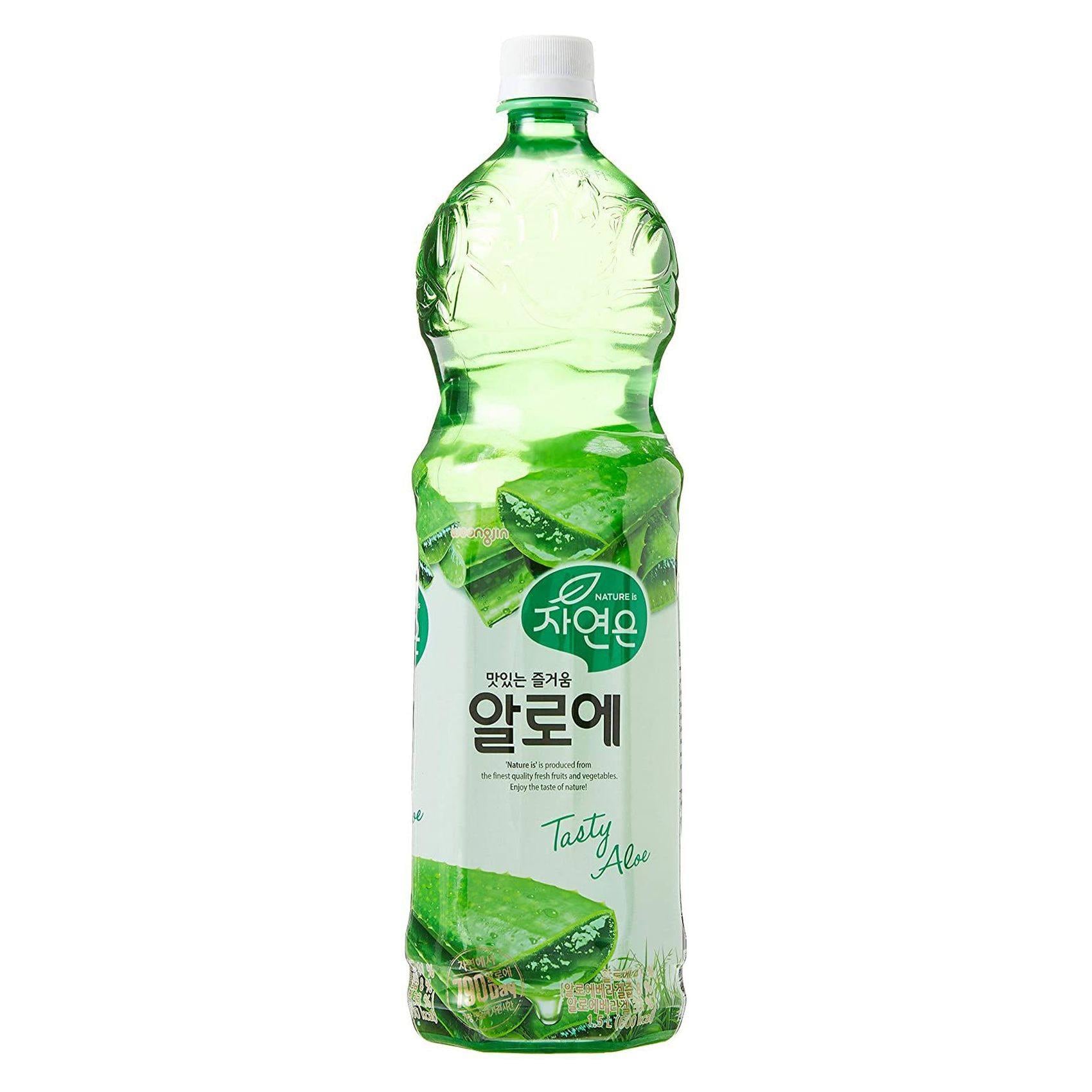 Buy Woongjin Nature's Aloe Drink 1.5L Online | Carrefour Qatar