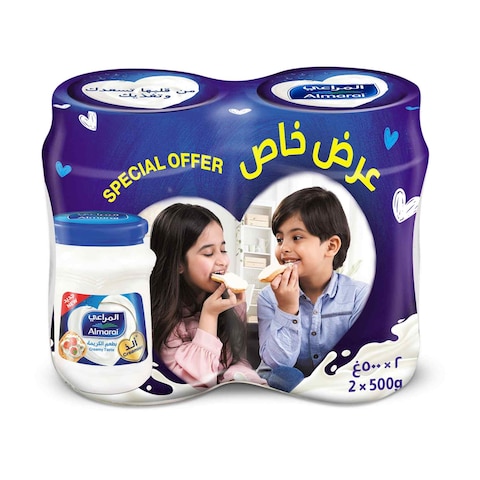 Almarai Processed Cream Cheese 500g Pack of 2