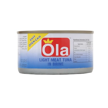 عُلا لحم سمك تونا خفيف في ماء وملح عبوة 185 غ