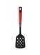 Delcasa Slotted Turner Black/Red