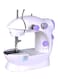 Generic Plastic Mini Sewing Machine White/Purple Po12405 White/Purple