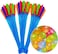 Jemache - 333Pcs Water Balloons, Jemache Quick Fill Up 333Pcs Self Sealing Water Balloons Set For Kids Party Water Fight Games (9 Bunch)