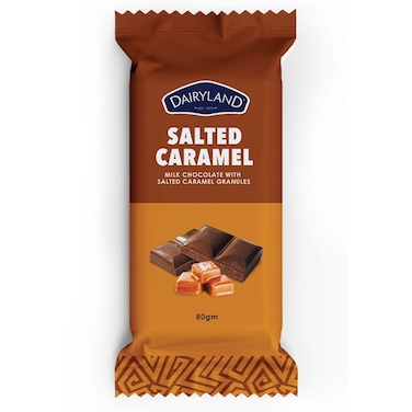 Dairyland Salted Caramel Chocolate Bar 80G