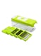 Generic Fruit And Vegetable Slicer Green/Clear 26X10.5Centimeter