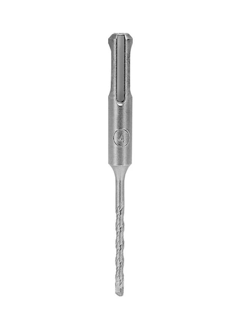 Geepas Chisel Drill Bit Round Silver 4X110mm