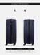 Lightweight 2-Pieces ABS Hard side Travel Luggage Trolley Bag Set with Lock for men / women / unisex Hard shell strong