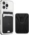 Spigen Urban Fit (MagFit) Magnetic Wallet Card Holder [3 cards] for MagSafe compatible with iPhone 15 Pro Max / 15 Pro / 15 Plus / 15 / iPhone 14/13/12 series - Black
