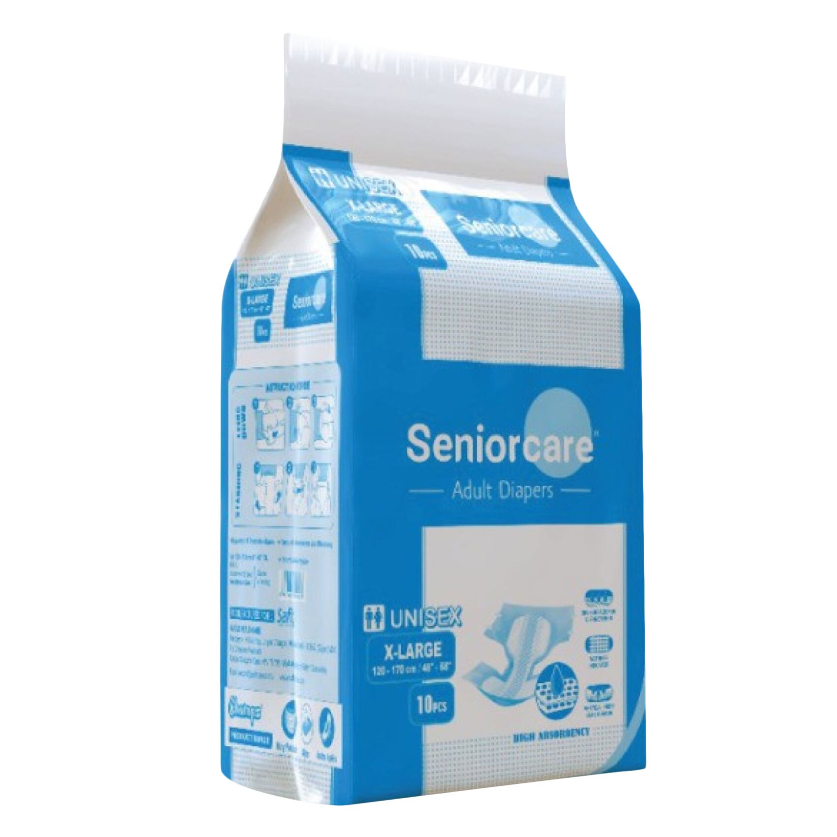 Senior Care Adult Diapers XL 10 Pieces Online | Carrefour Kenya