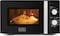 Black+Decker 20L Microwave Oven with Defrost Function , Black - MZ2010P-B5, 2 Years Warranty