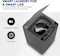 TCL F113TLS​, Freestanding, 13KG, Detergent Dispenser​, Top Load Washing Machine, Even Wash, Safety Lock, Smart Fuzzy Control-Timing Preset, Silver Grey