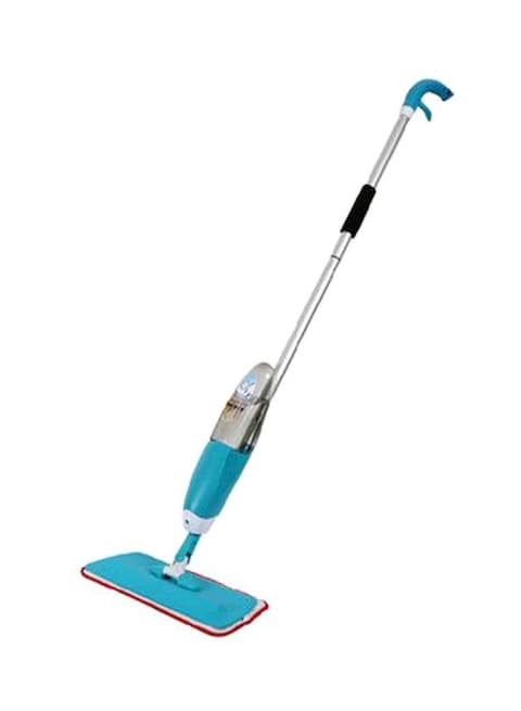 Generic 180 Degree Rotating Automatic Water Spray Mop Green/Silver/Black