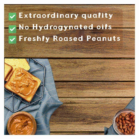 Hero Peanut Butter No Added Sugar - 300 gm