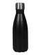 Delcasa Water Bottle With Lid Black/Silver