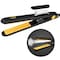 Obest Hair Straightener Ceramic Tourmaline Ionic Flat Iron Steam With Adjustable Temp Dual Voltage For Straightening