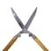 Generic Garden Hedge Scissor Grass Branch Trimmer With Wooden Handle