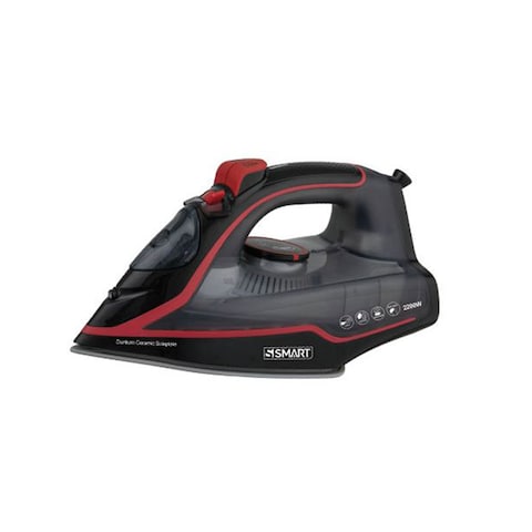 سمارت SSI607E مكواه بخار - 2200 واط - أسود