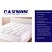 Cannon Mattress Topper SS-MT-CN-S-C4 White 100x200cm