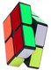 Generic - 2 X 2 Stickerless Rubik'S Cube 5centimeter