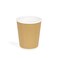 Khaleej Pack &ndash; [25 Cups] Kraft Ripple Cups, 8 Oz Paper Insulated Ripple Sleeves, For Hot Beverages.