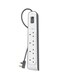 Belkin Surge Protection Strip 4 X 2.4Amp With Power Cord Bkn-Bsv400Af2M White