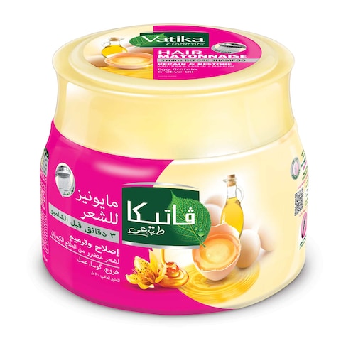 Buy Vatika Naturals Repair and Restore Hair Mayonnaise - 500ml in Egypt