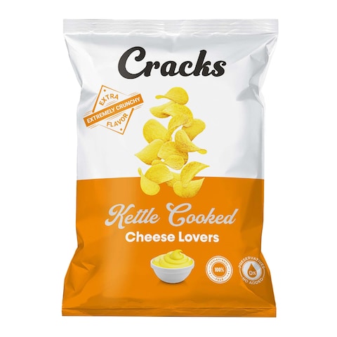 Cracks Cheese Lover Chips - 105 gram