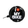 Spartan I Love My Bike Printed Bell SP-9030 Black