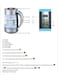 Wtrtr 1.7L 2 In-1 Glass Electric Kettle For Tea And Coffee