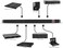 12-Way PDU High Density Vertical 13A Switched PDU/Power distribution unit 3G 1.5mm-2 meters cable with UK plug