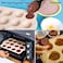 Royalford Silicone 12 Cup Muffin Pan With Steel Frame, Multi-Colour, Rf9799