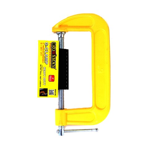 كراونمان هيفي ديوتي GClamp 6 6x150 ملم أصفر