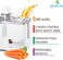 Gratus 400 Watts Food Processor Blender/Juicer, 3-Speed Control With Safety Arm, Stainless Steel Housing, Removable Residue, GFP4001FEC