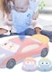 Car-Shaped Learning Mobile Phone for Toddlers of age 18M+   Enhances Hand-foot coordination and perception of colors with Star Projection