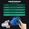 Decdeal - Massage Gun Powerful Percussion Massager Deep Tissue Massage Gun with 6 Massage Heads &amp; 30 Speeds Muscle Pain Recovery Handheld Massage Device