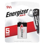 Buy Energizer Max 9V Alkaline Battery (522) in UAE