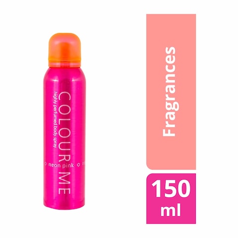 Colour ME Body Spray, Neon Pink - 150 ml
